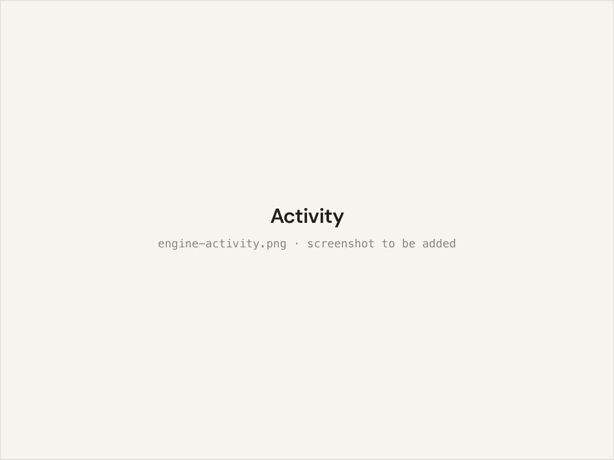 Julio — Activity
